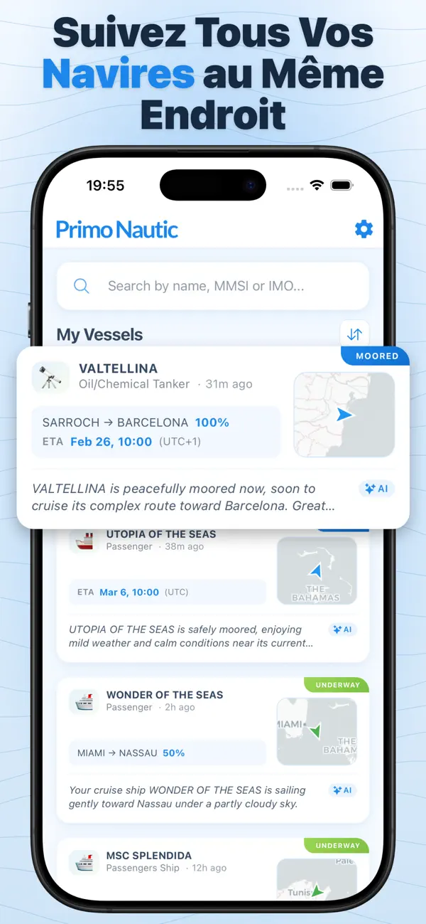 Screenshot #2 pour Primo Nautic: Trafic Maritime