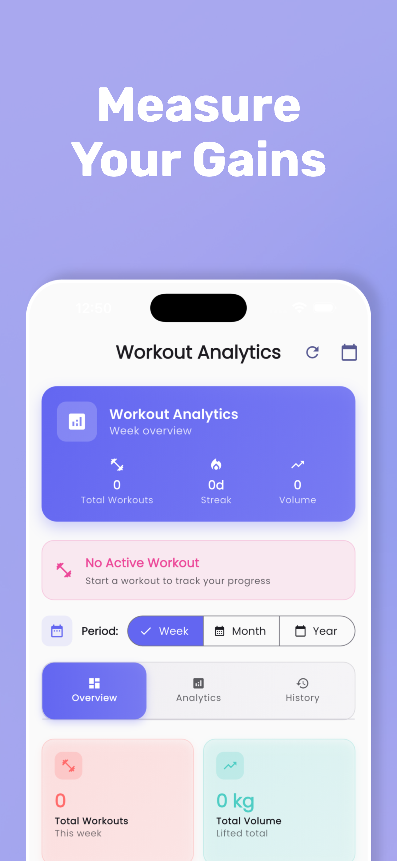 GymFlow: Fitness Tracker screenshot 3