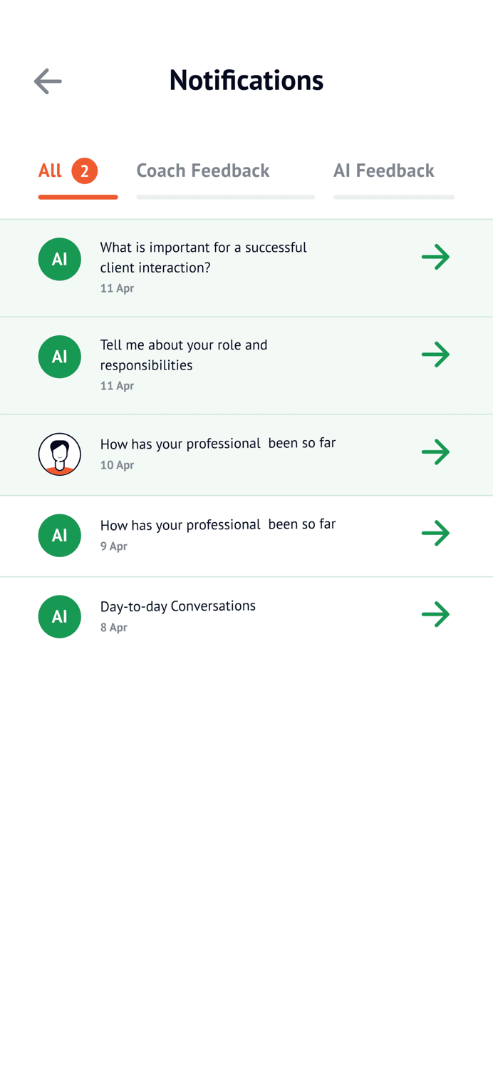 Learner App - Vani.Coach