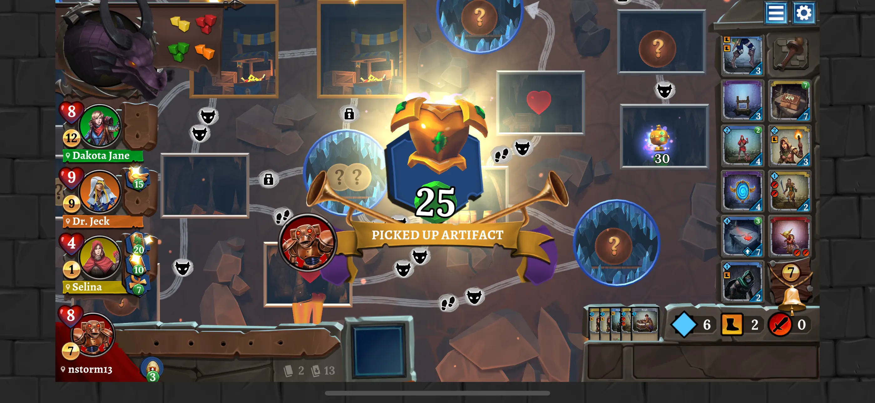 #5. Clank! (iOS) Által: Dire Wolf Digital