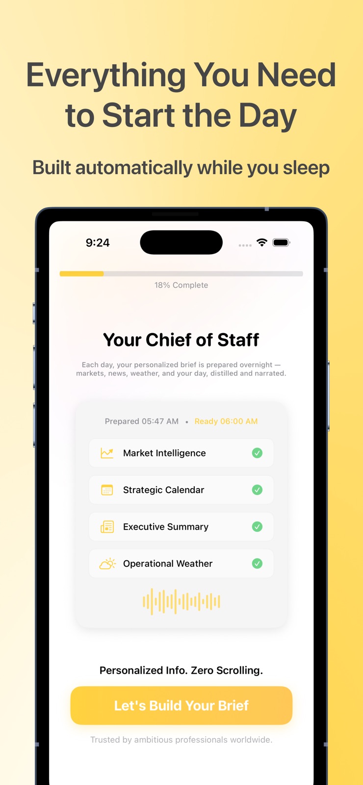 DayStart AI: Morning Briefing iphone screenshot 3