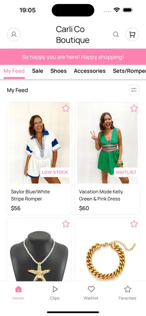 Carli Co Boutique screenshot 2