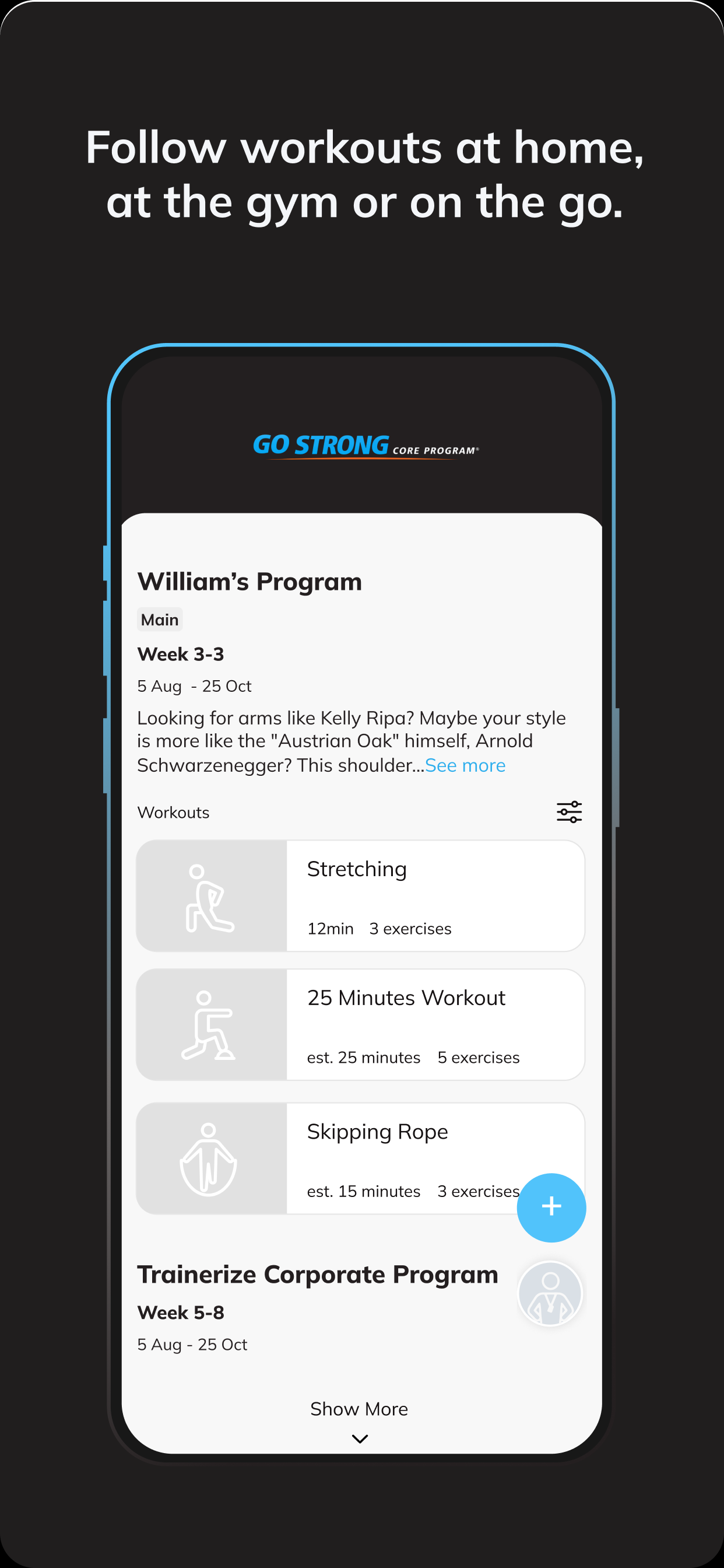 Go Strong Core Program