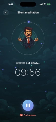 Pure Silence: Meditation Timer app screenshot 2