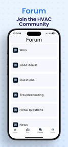 Contactor - HVAC Portal screenshot