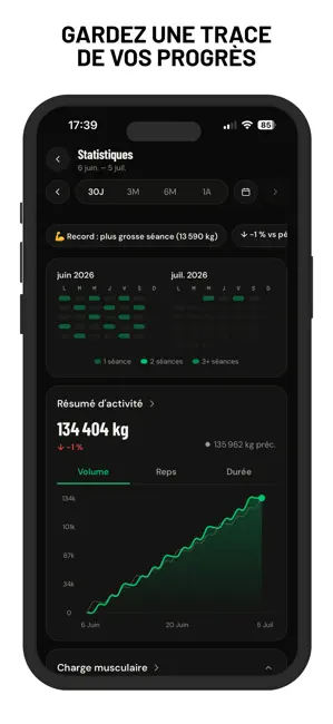 Epilog : Carnet de Musculation iPhone screenshot 5