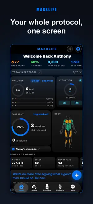 MAXXLIFE: Health & Longevity screenshot 1