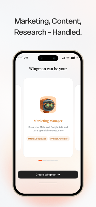 Wingman: AI agent & assistant Screenshot 2 of 6