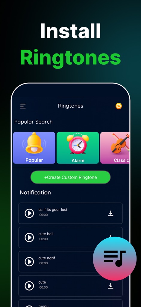 Ringtones for iPhone + Maker - Music App | MWM