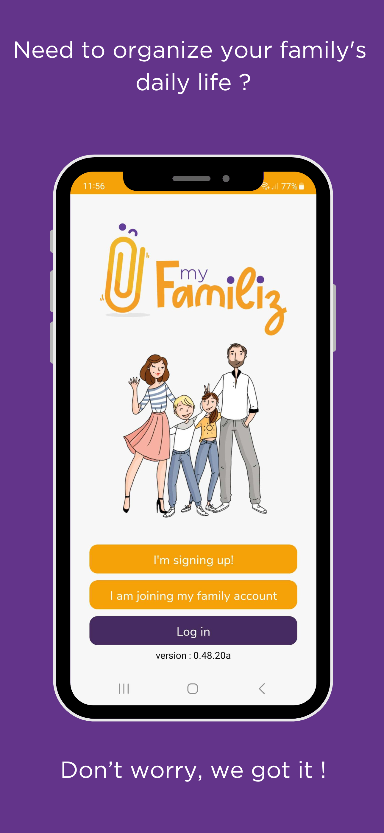 Myfamiliz, family diary