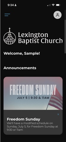 App screenshot