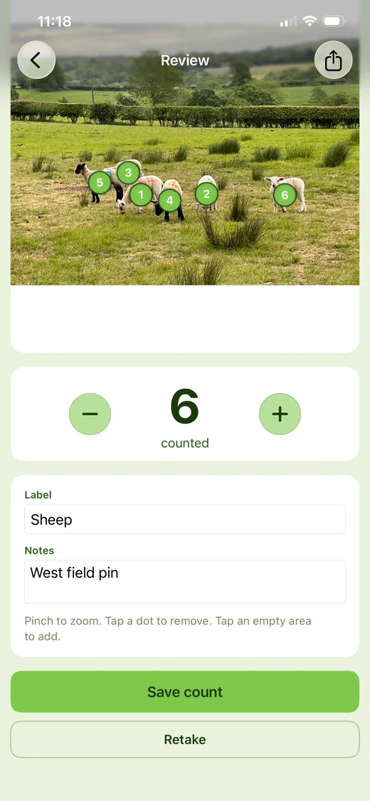 Herdcount: Livestock Counter screenshot 5