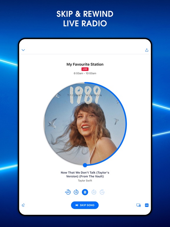 Global Player Radio & Podcasts iPad screenshot 4 - Music app