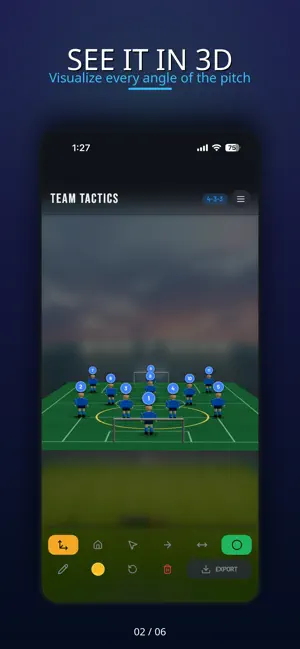Football Tactics Board 3D screenshot 2