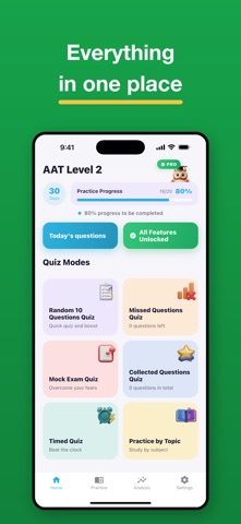 AAT Level 2 Accounting Prep Screenshot 2 of 6