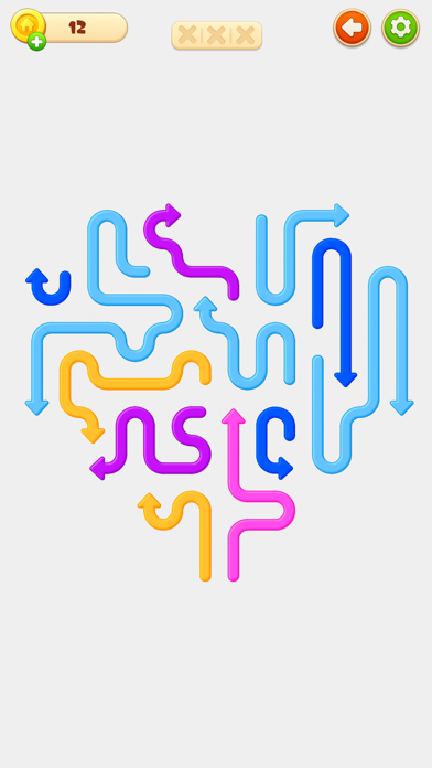 Screenshot #2 pour Arrow Slide Puzzle