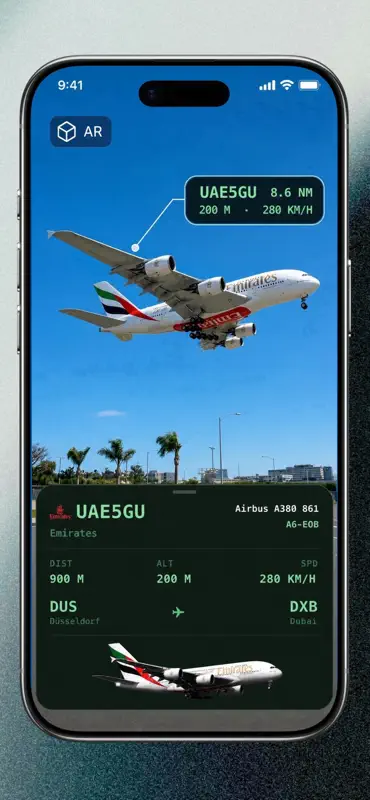 Airspace Live: Flight Radar screenshot 7 of 9