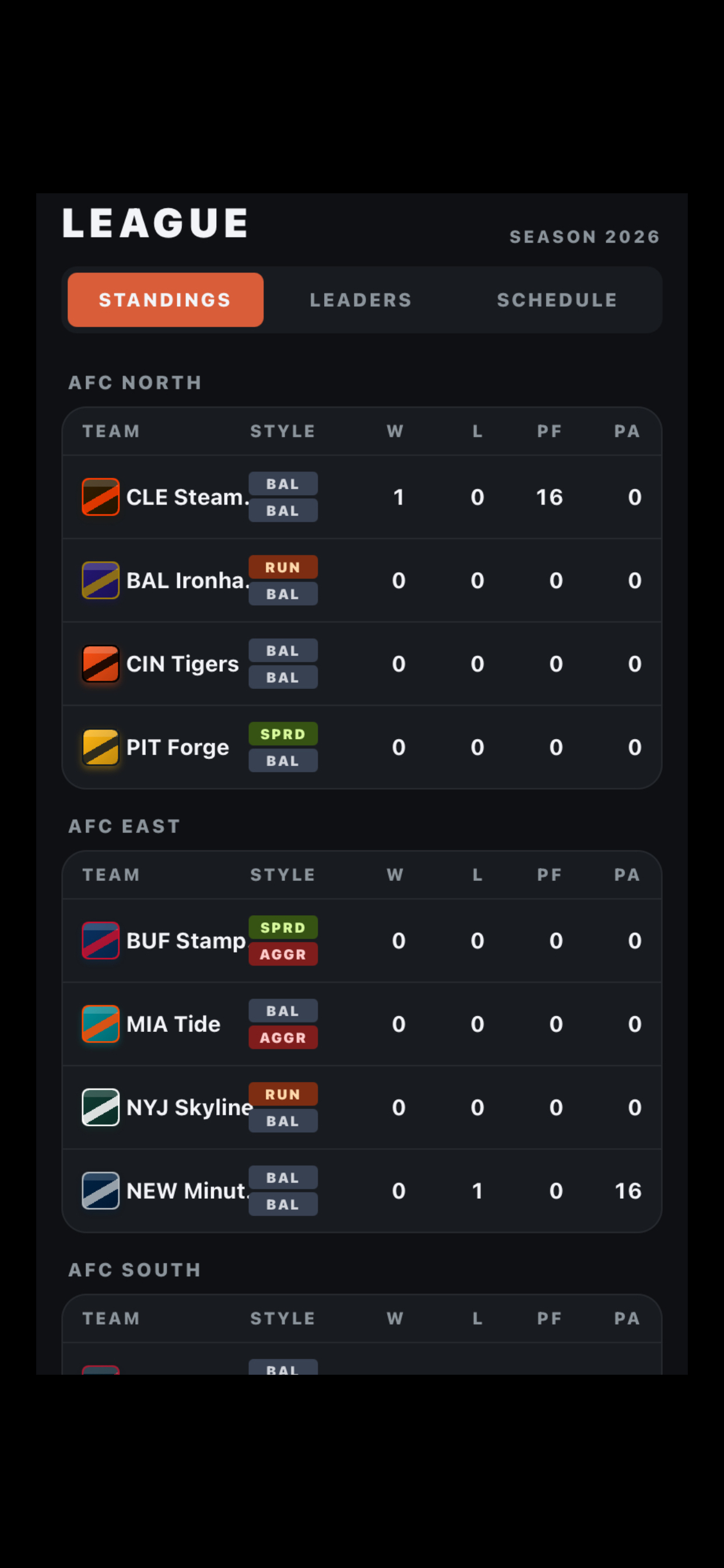 CamGroves Gridiron GM screenshot 7