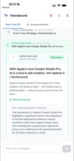 Newsbound screenshot 3