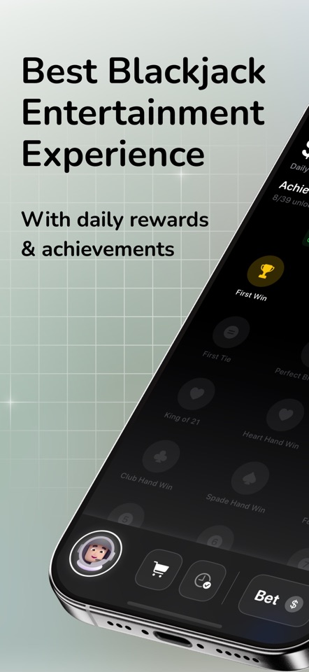Blackjack - Hit21 screenshot 1