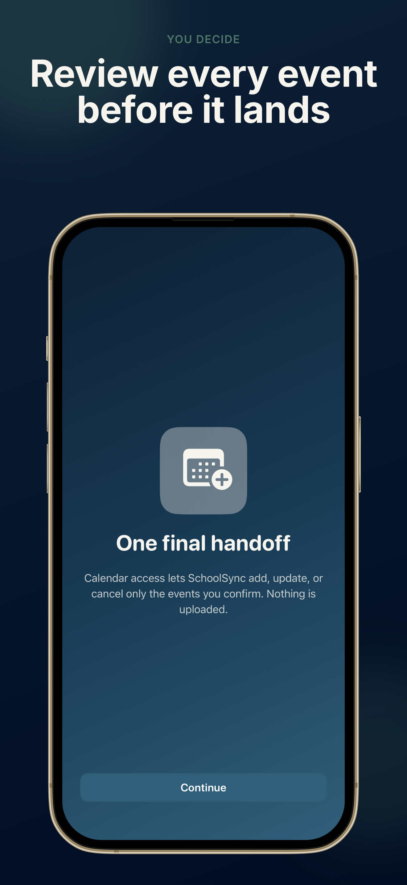 SchoolSync: Notice to Calendar screenshot 2