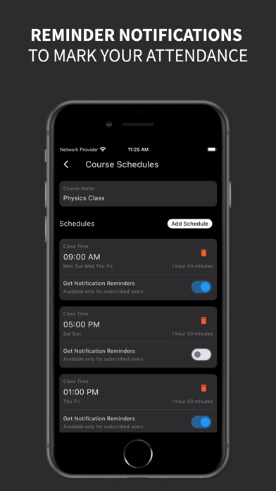 Attendy Pro: Attendance/Grades Screenshot
