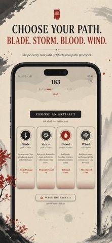 Inkfall: Samurai Ink Survival Screenshot 4 of 5