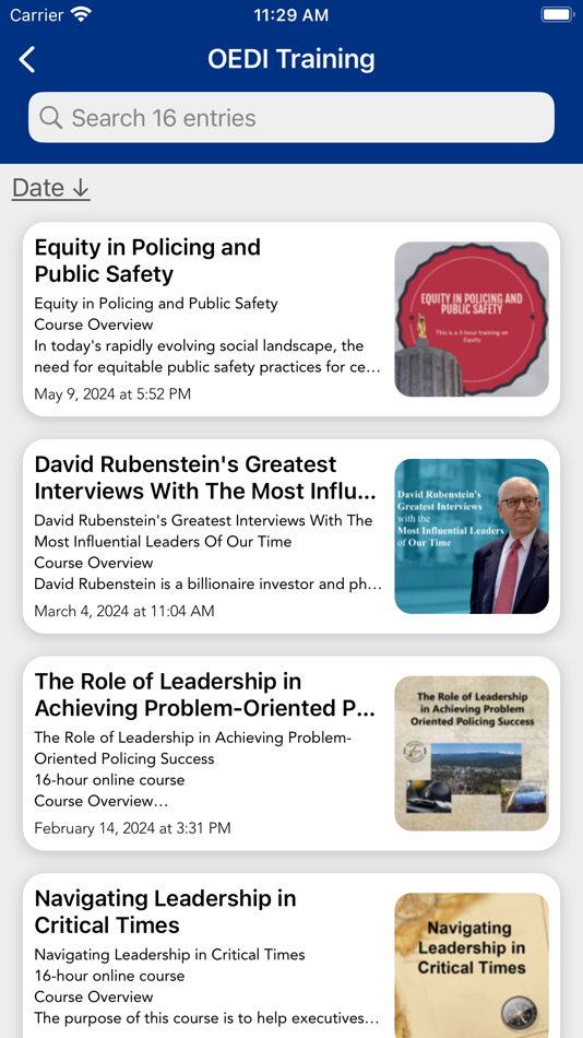 #3. OR Executive Dvlpmt. Institute (iOS) 由: Oregon Executive Development Institute