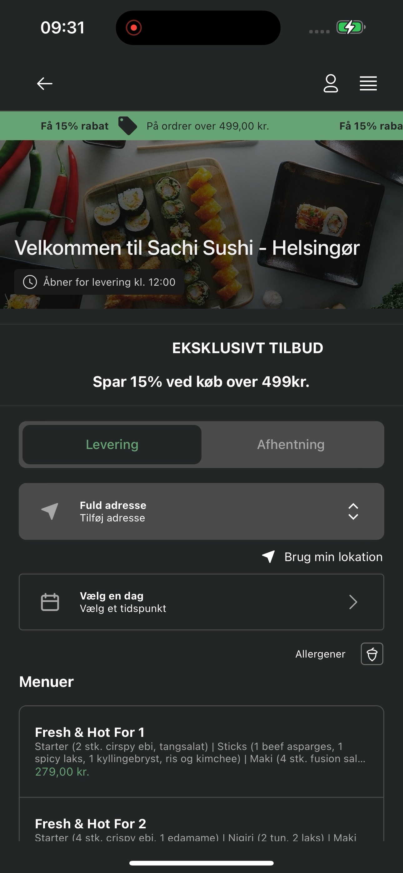 Screenshot 1 of Sachi Sushi