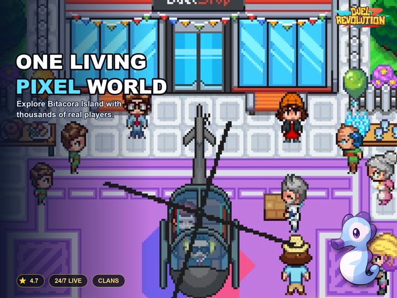 Duel Revolution: Pixel Art MMO screenshot 12