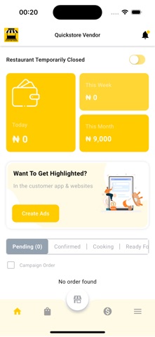 Quickstore Vendor Screenshot 3 of 6