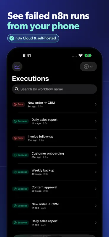 Nodey: n8n Workflows screenshot 1 of 7