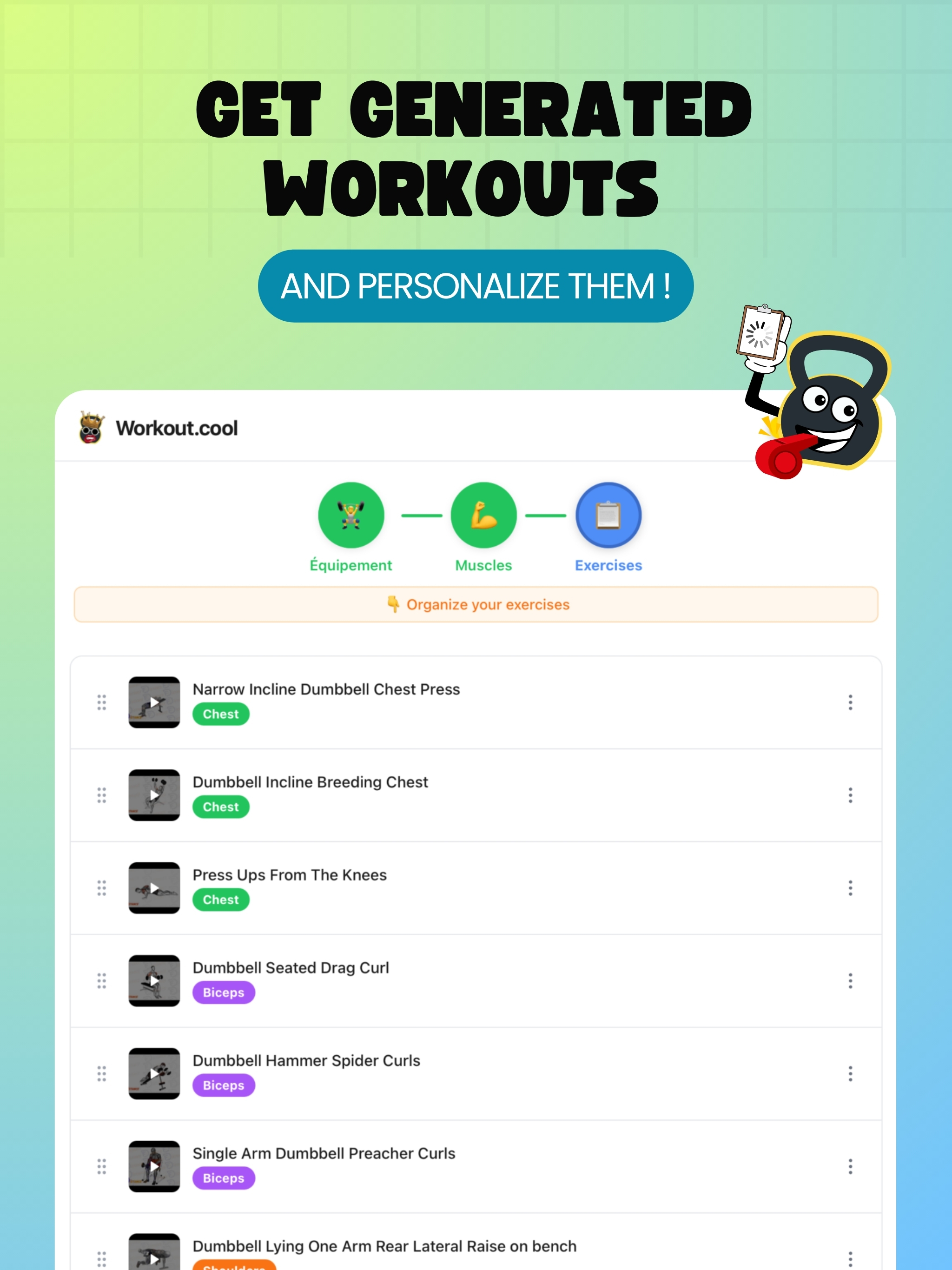 Workout.cool: Fitness Coach screenshot 8