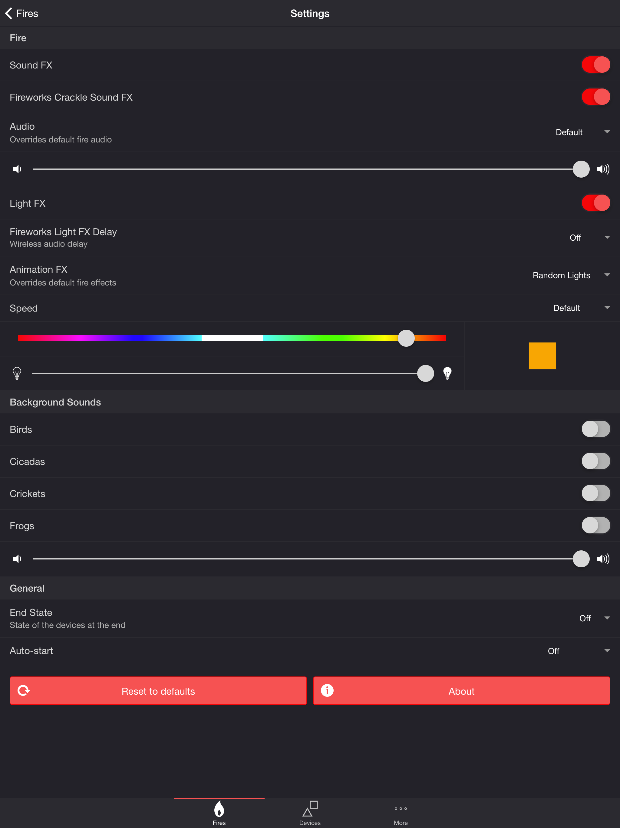 Firestorm for Nanoleaf screenshot 5