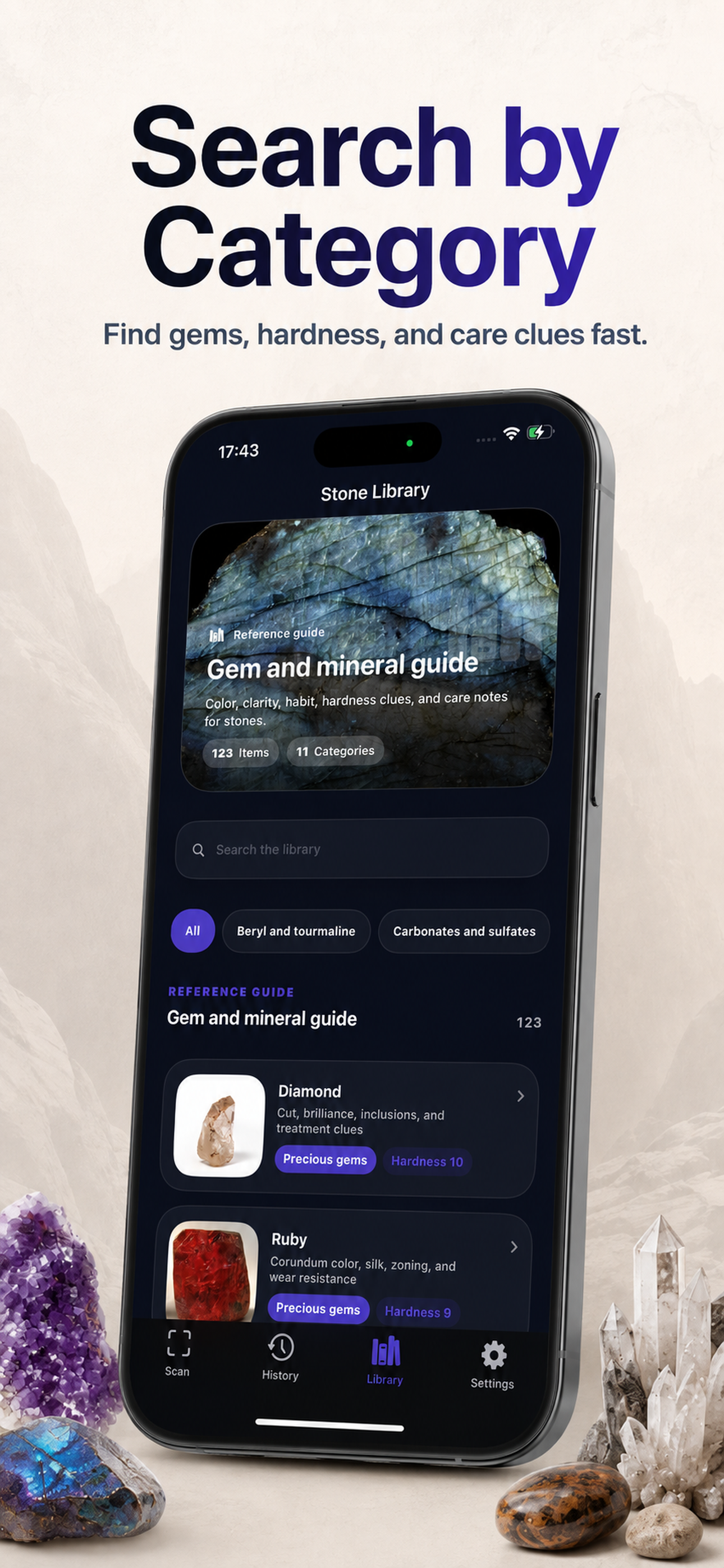 Rock Identifier: Crystal Stone screenshot 5