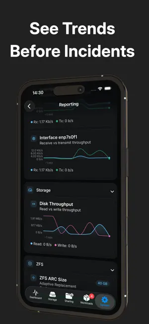TrueNAS Pulse screenshot 2