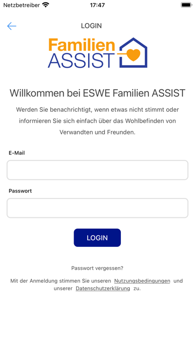 ESWE Familien ASSIST Screenshot