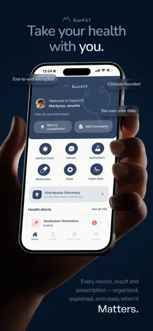 KareGO: Smart Medical Records screenshot 1
