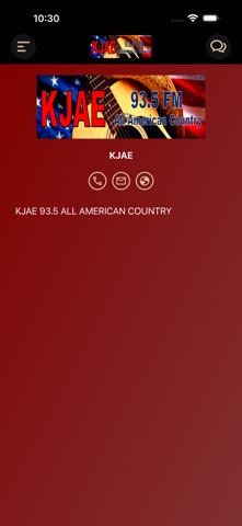 KJAE 93.5 ALL AMERICAN COUNTRY screenshot