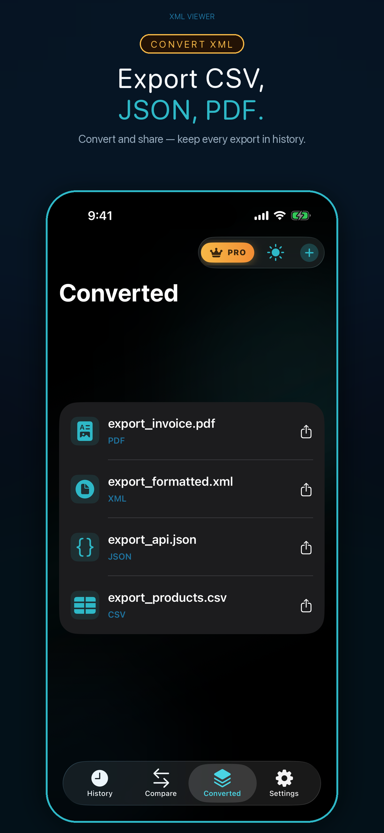 XML Viewer: Editor & Formatter screenshot 5