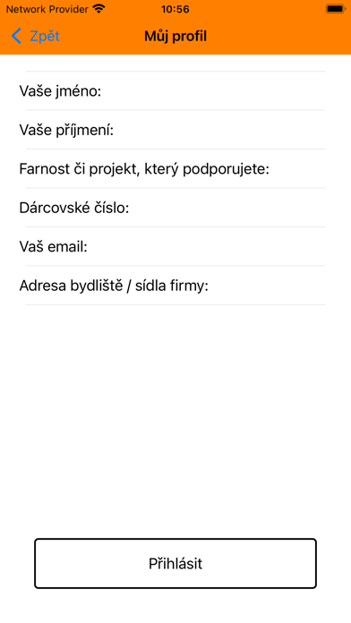 Donátor Screenshot