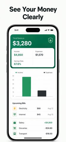 Bill Reminder: Budget Tracker Screenshot 4 of 10