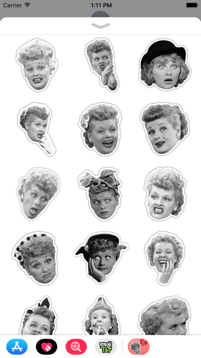 Screenshot #3 pour I Love Lucy: Emojis