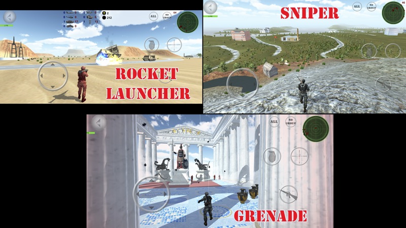 Battle 3D - Strategy game screenshot 9