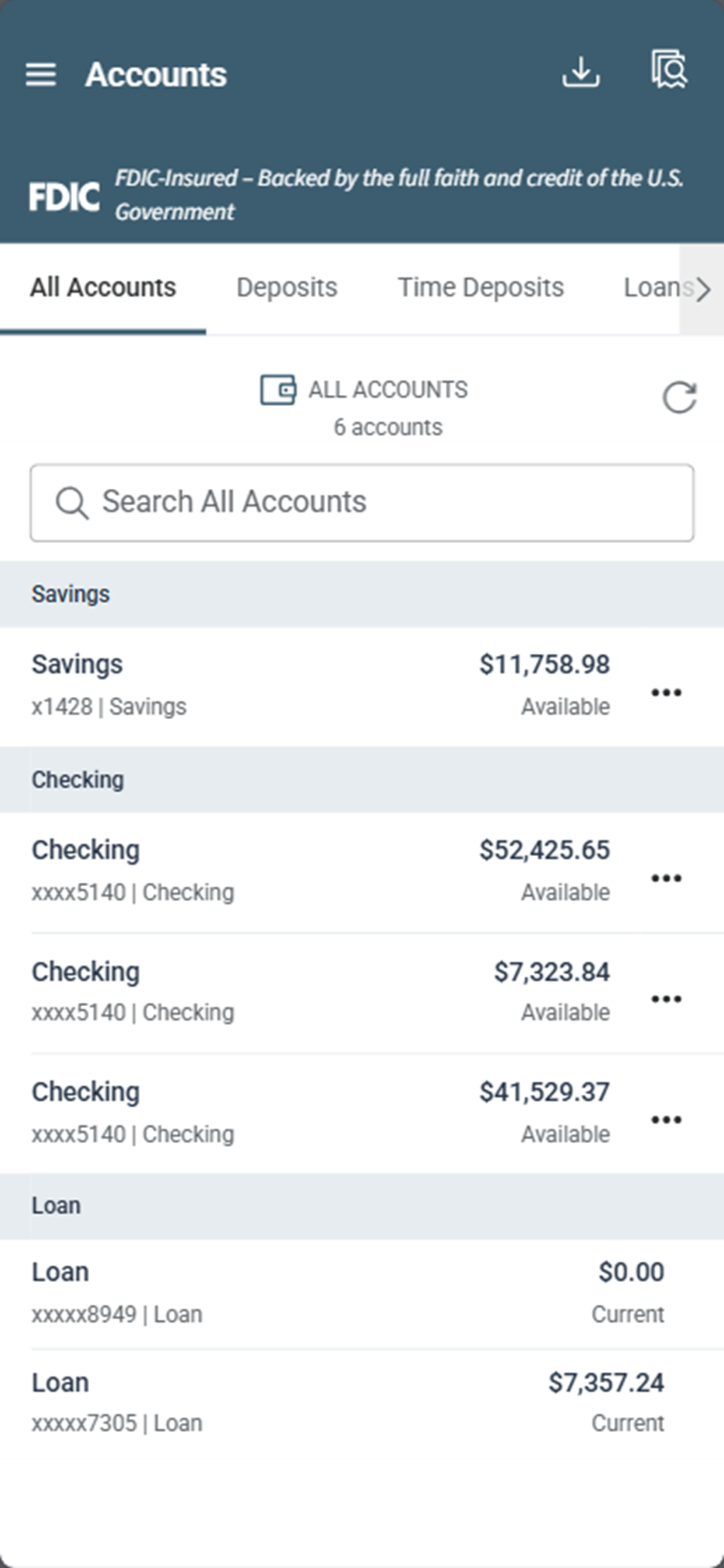 Dart Bank Treasury Management screenshot 3