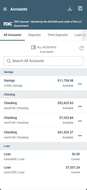 Dart Bank Treasury Management screenshot 3