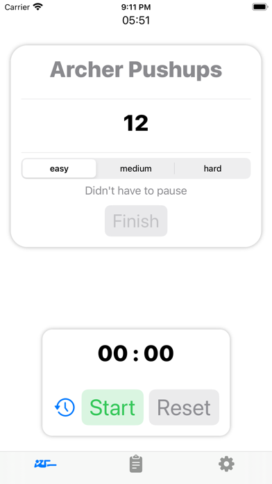 Screenshot #1 pour Incremental: Calisthenics