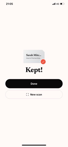 uKeep: Business Card Scanner screenshot 7