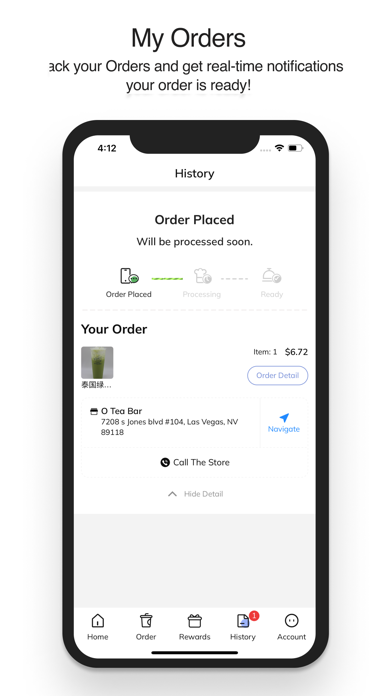 O Tea Bar Screenshot