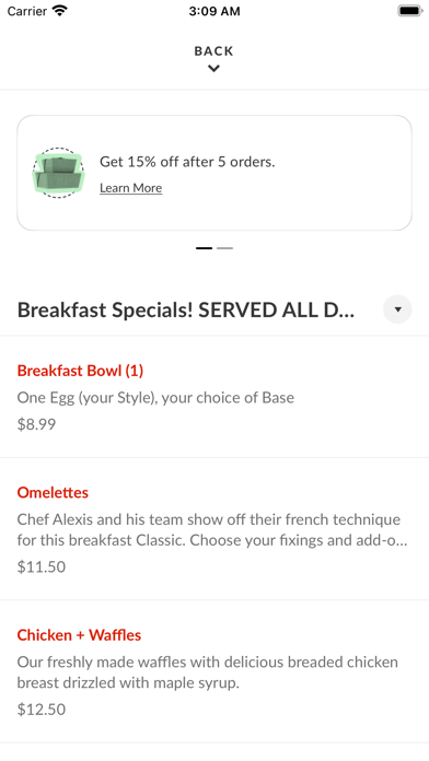App screenshot